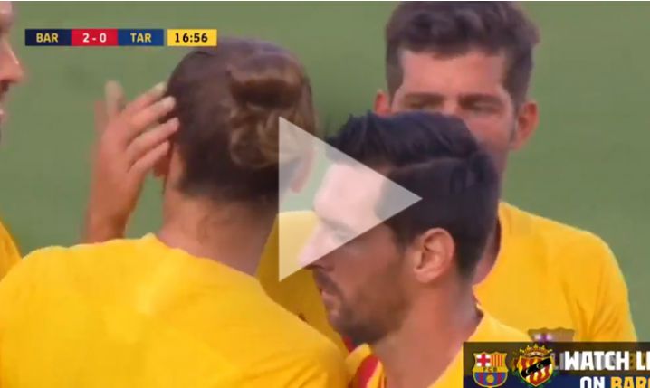 Messi oddał jedenastkę Griezmannowi! [VIDEO]
